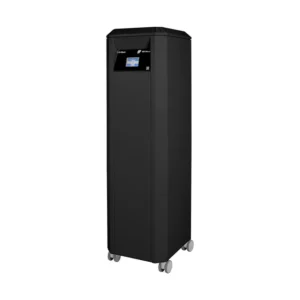 Professional air purifier “PLR-Silent” with HEPA H14 filter and UV-C light, black sim. RAL 9005